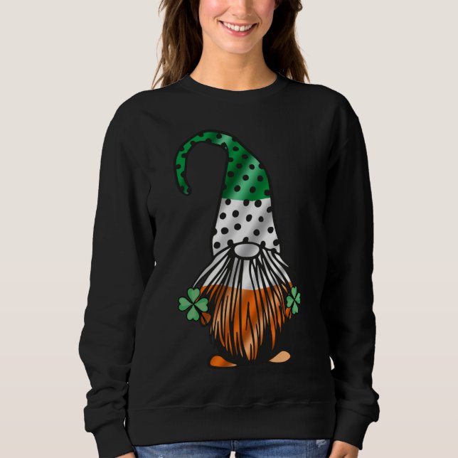 St patrick's day Gnome Long Legged Gnomes Irish Gr T Shirt (Framsida)
