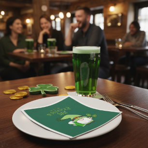 St. Patrick's Day Gnome Napkins Pappersservett