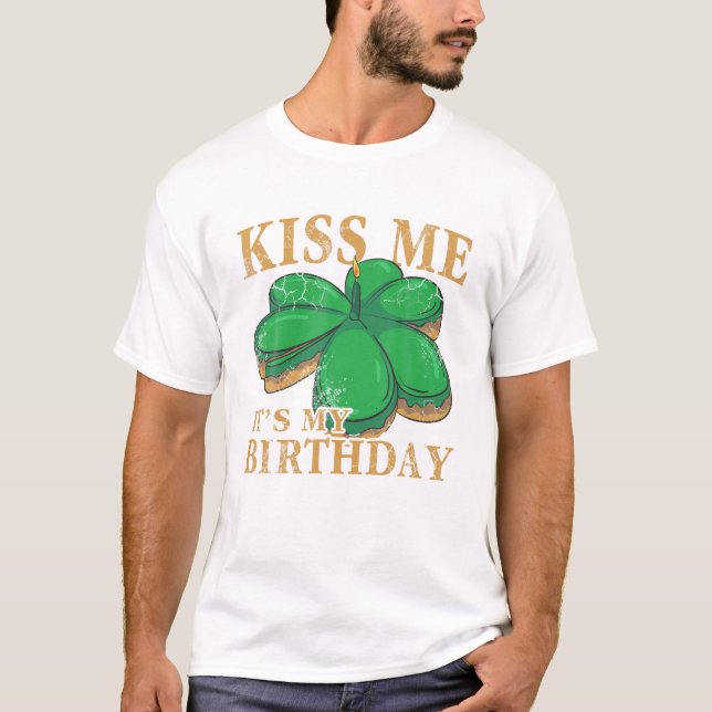 St patrick's day Gnome T Shirt (Framsida)