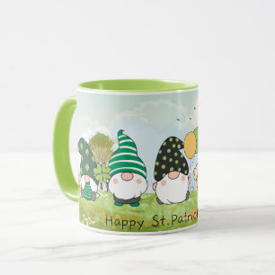 st patrick's day Gnomes Mugg