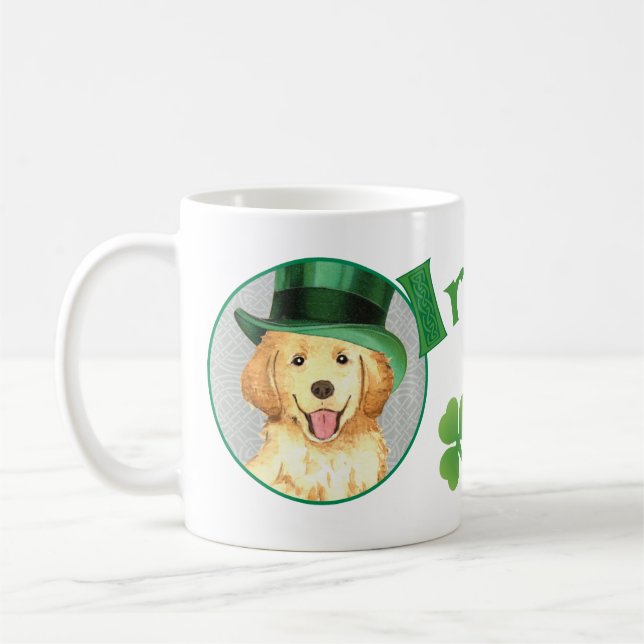 St. Patrick's Day Golden Kaffemugg (Vänster)