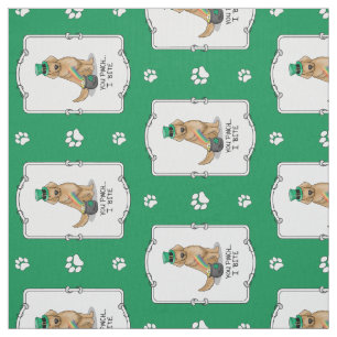 St. Patrick's Day Golden Retriever Hund Tyg