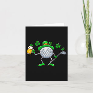St patricks day Golf Golfing Irish Golfer Beer Hum Kort