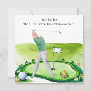 St. Patrick's Day Golf Tournament-inbjudan Inbjudningar