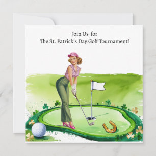 St. Patrick's Day Golf Tournament-inbjudan Inbjudningar