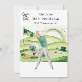 St. Patrick's Day Golf Tournament-inbjudan Spara Datumet