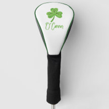 St. Patrick's Day Golfer Custom Sports Shamrock