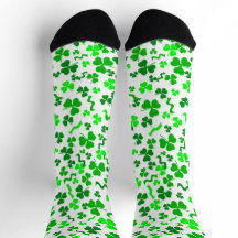St Patrick's Day Green Shamrocks Confetti