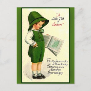 St. Patrick's Day Greeting Card and Postcards Vykort