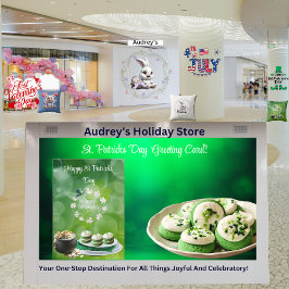 St patrick's day Greeting Card Julkort