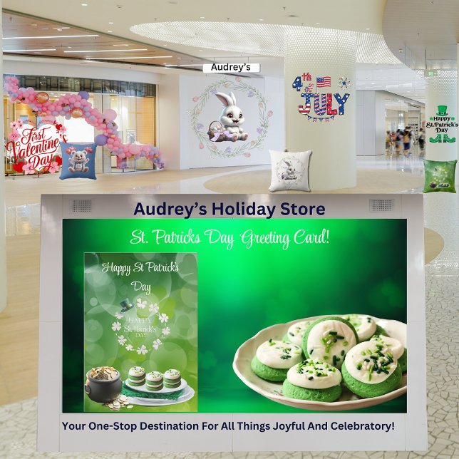 St patrick's day Greeting Card Julkort (Skapare uppladdad)