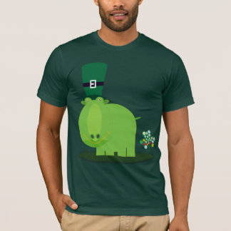 St patrick's day: Grön FLODHÄST Tröja