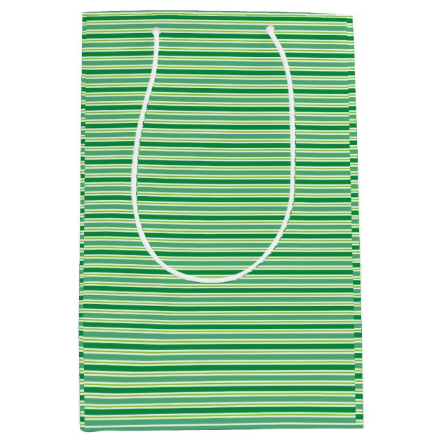 St. Patrick's Day Gröna randiga mönster-54608 (Framsidan)