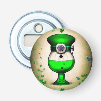 St. Patrick's Day Grönt Beer in Hat Flasköppnare