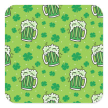 St patrick's day Grönt Beer Mönster