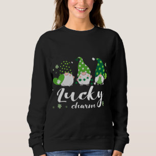 St patricks day, grönt gnomer, roliga ord, irish t shirt