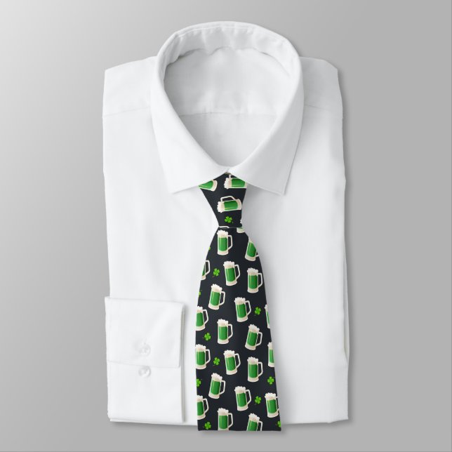 St. Patrick's Day Grönt Öl Slips (Bunden)