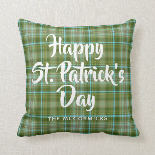st patricks day Grönt Ped Family Personlig Kudde
