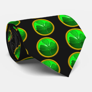 ST PATRICK'S DAY GRÖNT SHAMROCK GEMSTONE JEWEL SLIPS