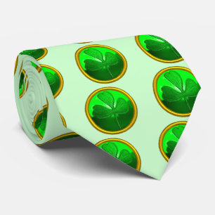 ST PATRICK'S DAY GRÖNT SHAMROCK GEMSTONE JEWEL SLIPS