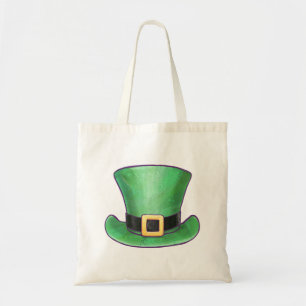 St. Patrick's Day Grönt Top hat Tygkasse