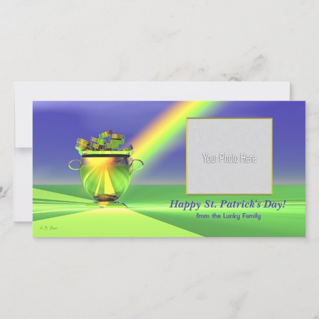 St. Patrick's Day Guld Pot of Guld (Framsida)