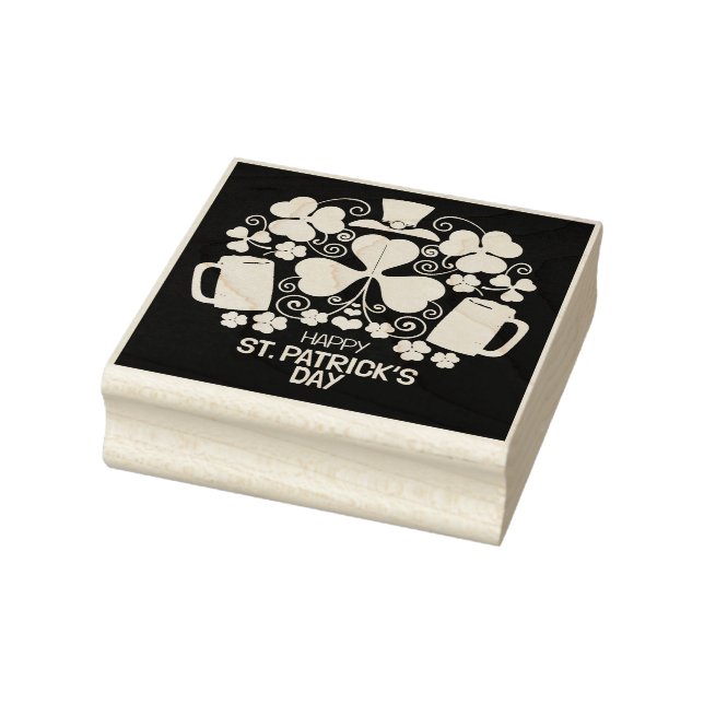 St Patrick's Day Gummistämpel Stämpel (Stämpel)
