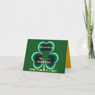 "St. Patrick's Day"-hälsningskort Kort