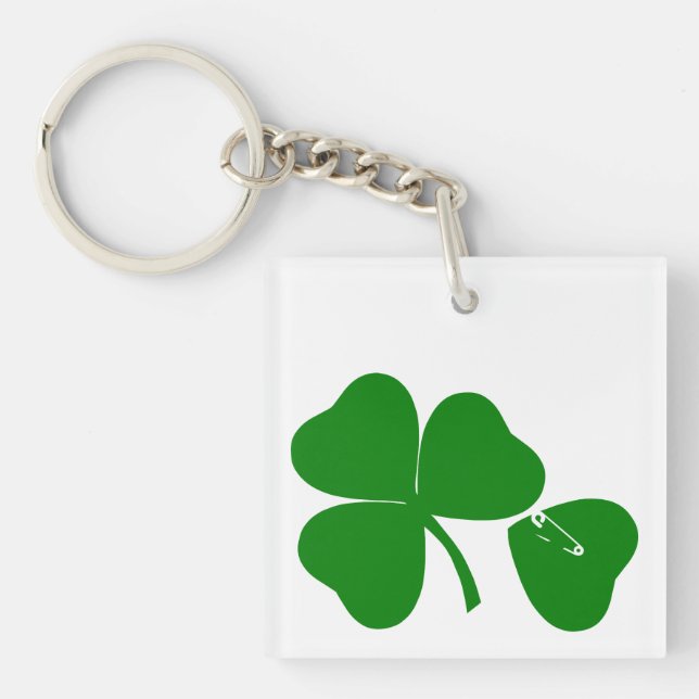 St patrick's day - Hämta Lucky 3+1 = 4 monogram (Framsidan)