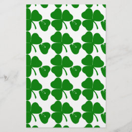 St patrick's day - Hämta Lucky 3 + 1 löv = 4 Brevpapper