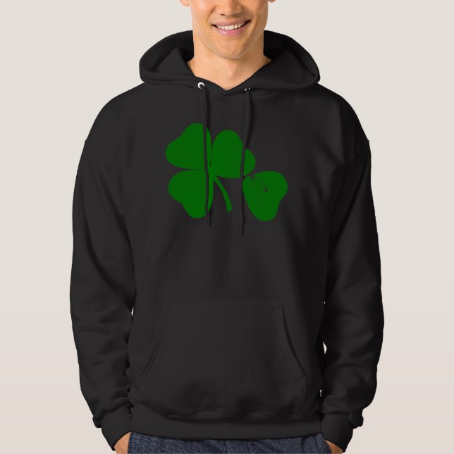 St patrick's day - Hämta Lucky 3 + 1 löv = 4 Sweatshirt (Framsida)
