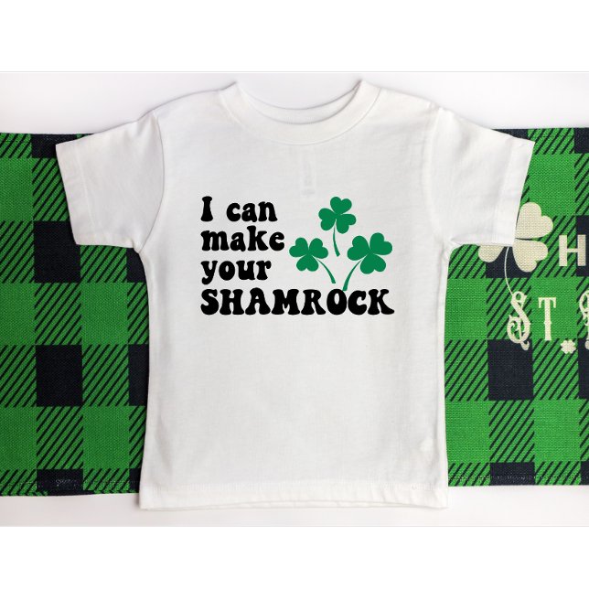 St patrick's day har tur grönt klöver irish shamro t shirt (Skapare uppladdad)