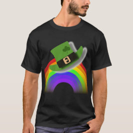 St patricks day Hat och Regnbåge T Shirt