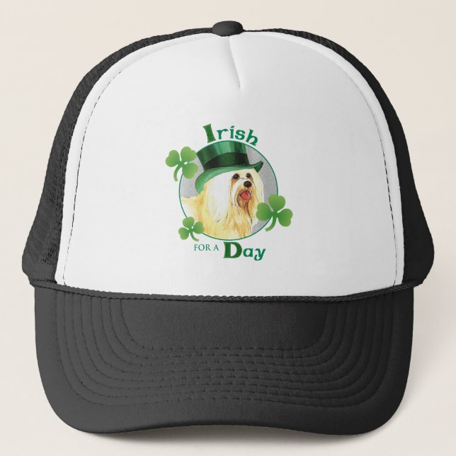 St. Patrick's Day Havanese Truckerkeps (Framsida)
