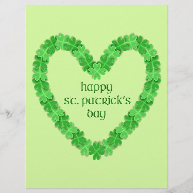 St patrick's day Heart (Framsida)