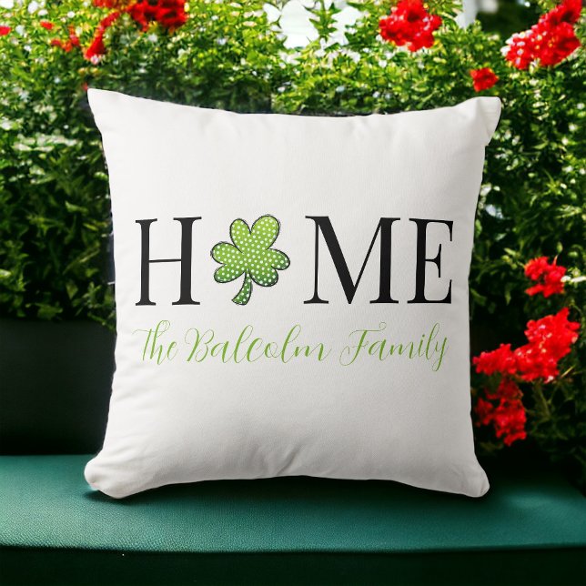 St. Patrick's Day HEM Shamrock Kudde (Skapare uppladdad)