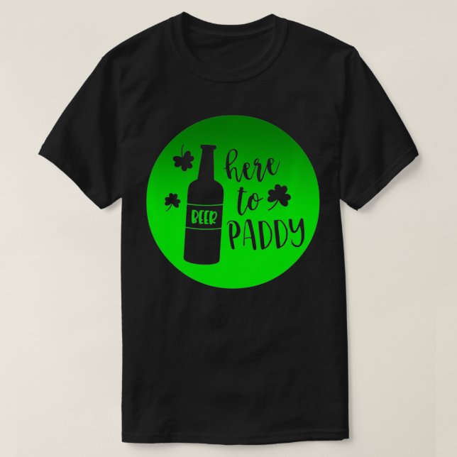 St patrick's day hit till Paddydesign T Shirt (Design framsida)
