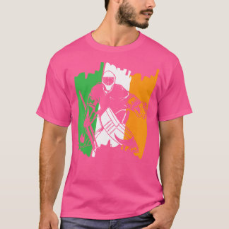 St patricks day Hockey for Irish Family Goalie T Shirt