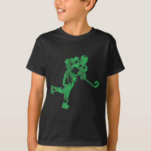 St Patrick's Day Hockey Irländska Pojkar Saint Pad T Shirt