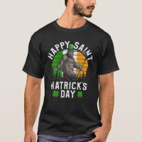 St patrick's day Hockey Lycklig Saint Hatricks dag