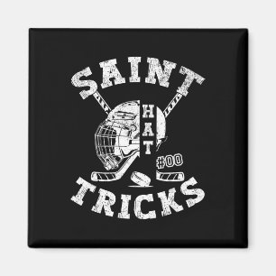 St patricks day Hockey Saint Hat Tricks Manar Kids Magnet