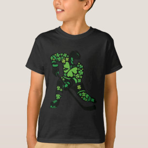 St Patricks Day Hockeyspelare - Shamrock Spirit Sp T Shirt