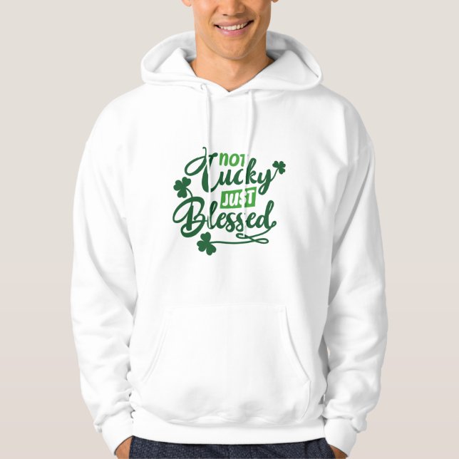 St patricks day hoodie (Framsida)
