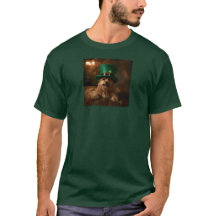 St. Patrick's Day Hund i Leprechaun Hat