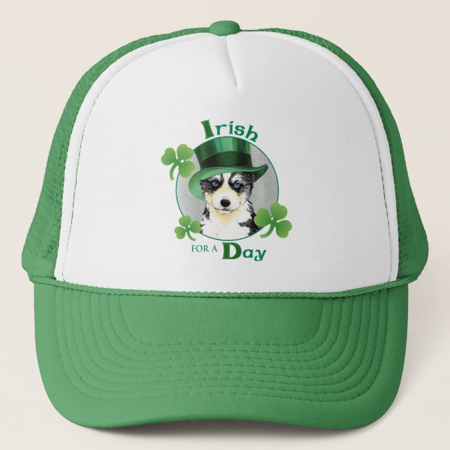St. Patrick's Day Husky Keps (Framsida)