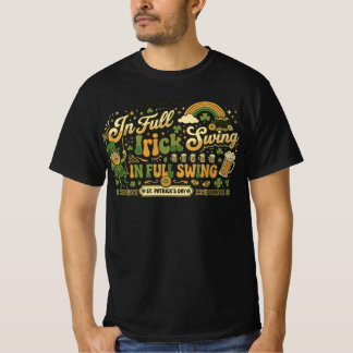 St. Patrick's Day i full irländsk sväng T-shirt De