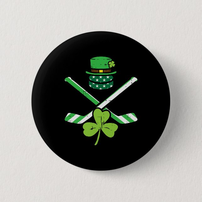 St patricks day Ice Hockey Saint Pattys Irish Mana Knapp (Framsida)