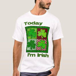 St patricks day Idag är jag irländare T Shirt
