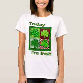 St patricks day Idag är jag irländare T Shirt