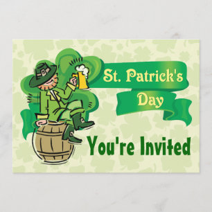 St. Patrick's Day Inbjudningar! Inbjudningar